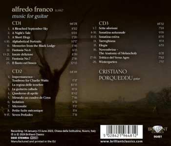 3CD Cristiano Porqueddu: Music For Guitar