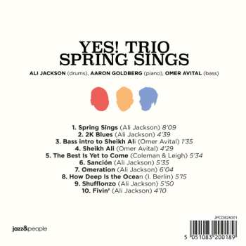 CD Omer Avital: YES! TRIO - SPRING SINGS