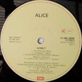 LP Alice: Azimut