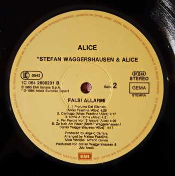 LP Alice: Falsi Allarmi