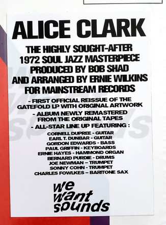 LP Alice Clark: Alice Clark