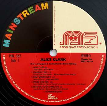 LP Alice Clark: Alice Clark