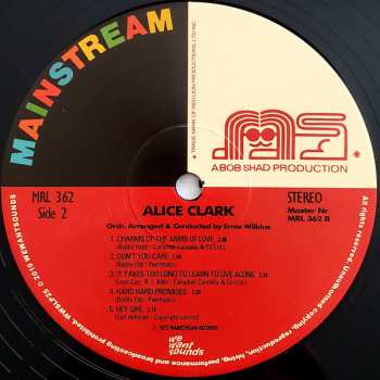 LP Alice Clark: Alice Clark