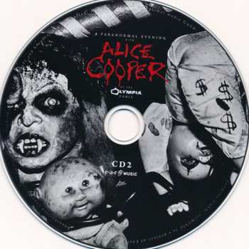 2CD Alice Cooper: A Paranormal Evening With Alice Cooper At The Olympia Paris DIGI
