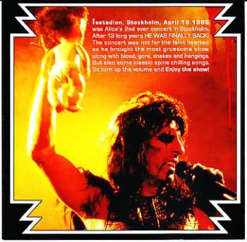 CD Alice Cooper: Who Wants To Get Bloody? - Live In Stockholm 1988