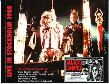 CD Alice Cooper: Who Wants To Get Bloody? - Live In Stockholm 1988