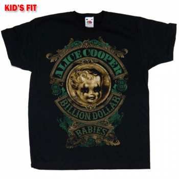 Merch Alice Cooper: Gyerek póló Billion Dollar Baby 