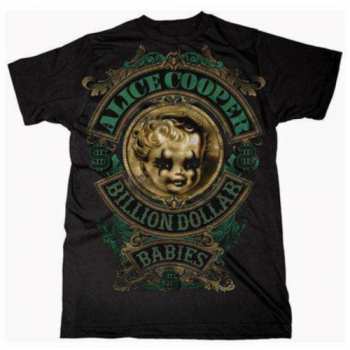 Merch Alice Cooper: Póló Billion Dollar Baby Crest 