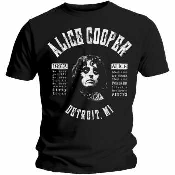 Merch Alice Cooper: Póló School's Out Lyrics 