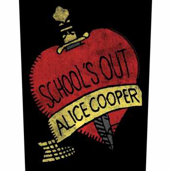 Merch Alice Cooper: Hátfelvarró School's Out