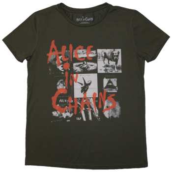 Merch Alice In Chains: Női Póló Albums Montage