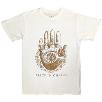 Merch Alice In Chains: Alice In Chains Unisex T-shirt: Hand (natural) (small) S