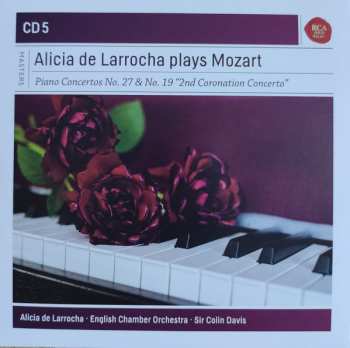 6CD/Dobozkészlet Wolfgang Amadeus Mozart: Piano Concertos Nos. 9, 10, 19-27 - Sonata For 2 Pianos