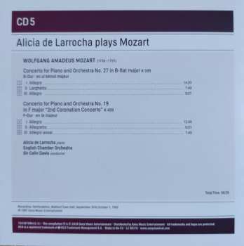 6CD/Dobozkészlet Wolfgang Amadeus Mozart: Piano Concertos Nos. 9, 10, 19-27 - Sonata For 2 Pianos