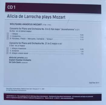 6CD/Dobozkészlet Wolfgang Amadeus Mozart: Piano Concertos Nos. 9, 10, 19-27 - Sonata For 2 Pianos