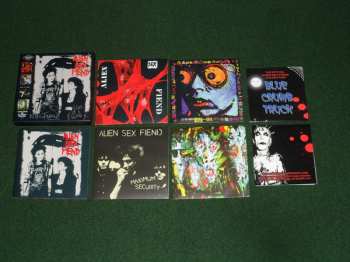 4CD/Dobozkészlet Alien Sex Fiend: Classic Albums And BBC Sessions Collection