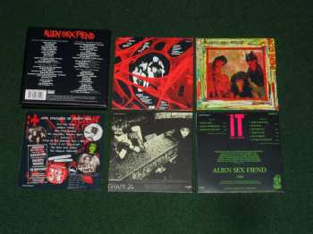 4CD/Dobozkészlet Alien Sex Fiend: Classic Albums And BBC Sessions Collection