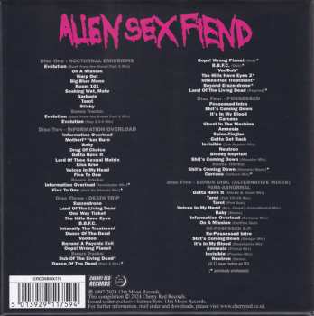 5CD/Dobozkészlet Alien Sex Fiend: Classic Albums Volume 3