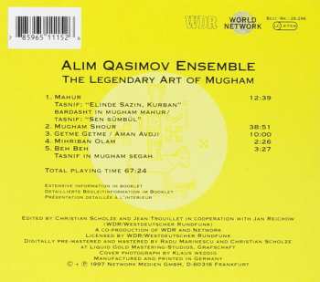 CD Alim Qasimov Ensemble: Azerbaijan: The Legendary Art Of Mugham
