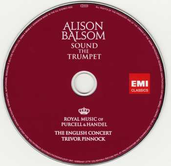CD Georg Friedrich Händel: Sound The Trumpet (Royal Music Of Purcell & Handel)
