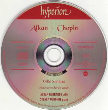 CD Frédéric Chopin: Cello Sonatas