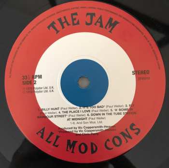 LP The Jam: All Mod Cons