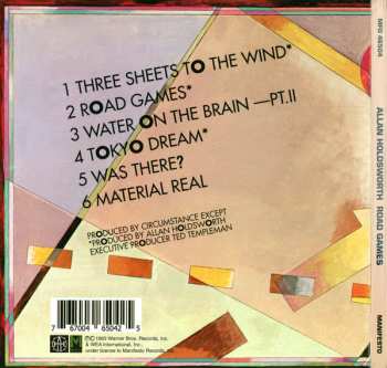 CD Allan Holdsworth: Road Games