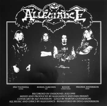 3LP/Dobozkészlet Allegiance: Complete Album Anthology  LTD