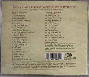 CD Allen Ginsberg: William Blake's Songs Of Innocence And Of Experience