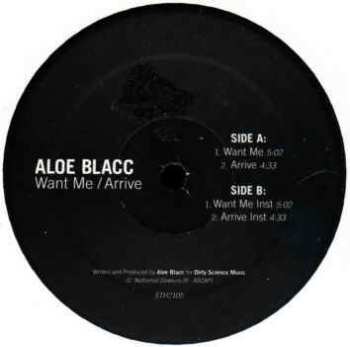 LP Aloe Blacc: Want Me / Arrive