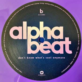 LP Alphabeat: Don't Know What's Cool Anymore CLR