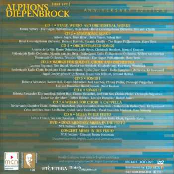 8CD/DVD/Dobozkészlet Alphons Diepenbrock: Anniversary Edition
