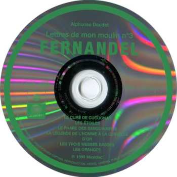 CD Fernandel: Lettres De Mon Moulin N°3 / Le Curé De Cucugnan