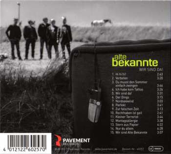 CD Alte Bekannte: Wir Sind Da!