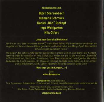 CD Alte Bekannte: Wir Sind Da!