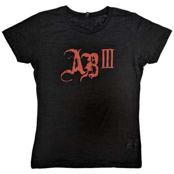 Merch Alter Bridge: Női Póló Ab Iii Red Logo Alter Bridge