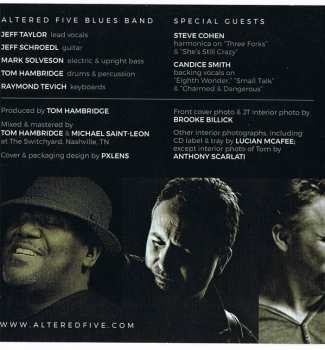 CD Altered Five Blues Band: Charmed & Dangerous