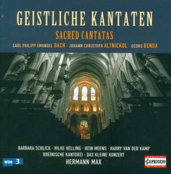 Album Altnickol / Bach / Benda / Helling / Kamp / Meens: Gerechte Ob Er Gleich Zu Zeitlich Stirbt