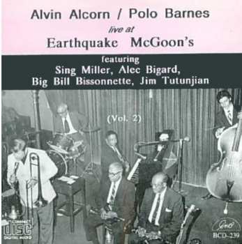 CD Alvin Alcorn: Live At Earthquake McGoon's  Vol. 2