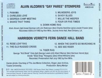 CD Alvin Alcorn's "Gay Paree" Stompers: Alvin Alcorn's "Gay Paree" Stompers & Harrison Verret's Fern Dance Hall Band
