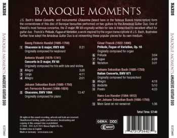 CD Amadeus Guitar Duo: BAROQUE MOMENTS