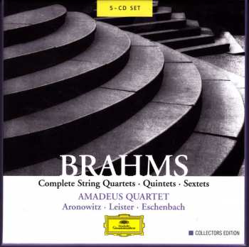 5CD/Dobozkészlet Johannes Brahms: Complete String Quartets—Quintets—Sextets 