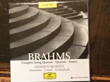 5CD/Dobozkészlet Johannes Brahms: Complete String Quartets—Quintets—Sextets 