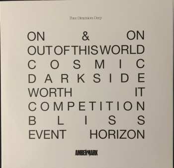 2LP Amber Mark: Three Dimensions Deep LTD | CLR
