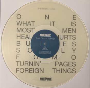 2LP Amber Mark: Three Dimensions Deep LTD | CLR