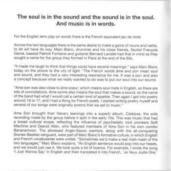 CD Ame Son: Catalyse