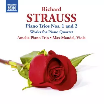 Richard Strauss Piano Trios Nos. 1 And 2 - Works For Pİano Quartet - Amelia Piano Trio - Max Mandel, Viola