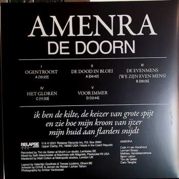2LP Amenra: De Doorn (Version 2) CLR | LTD