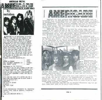 CD Americade: Live In New York 1982 LTD