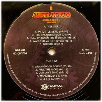 LP Amerikan Kaos: Armageddon Boogie